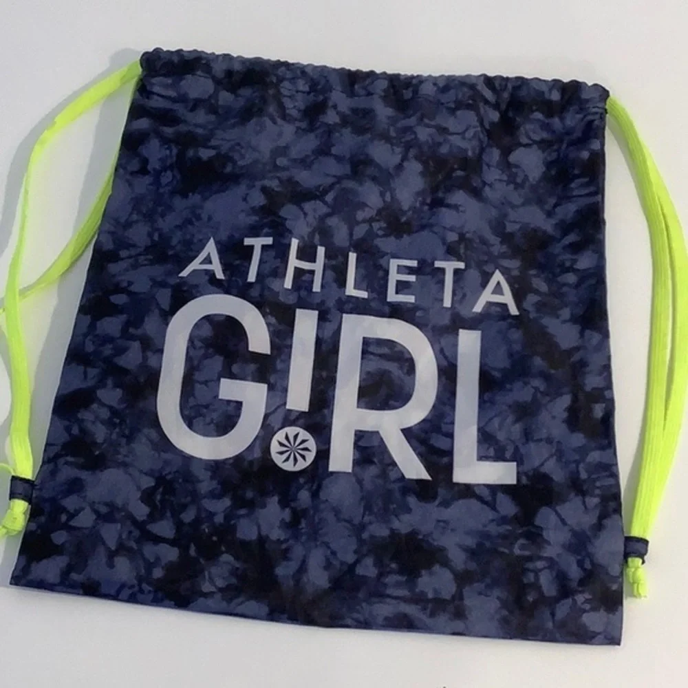 Athlete tie dye backpack drawstring Size 15 X 13.5